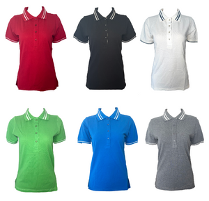 James & Nicholson Damen Polo JN946 Kurzarm Baumwolle Gr. S M L 2XL