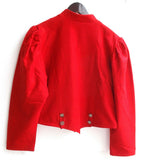 Damen Trachten Janker/Jacke rot Gr. 44 v. Alpen Trachten