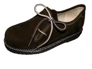 Lekra Herren Haferlschuhe Trachtenschuhe Eddi Leder Braun Gr. 39 40 41