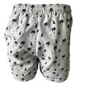 Herren Badeshort Gem. Grau Gr. M