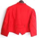 Damen Trachten Janker/Jacke rot Gr. 42 v. Yessica