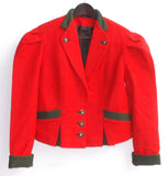 Damen Trachten Janker/Jacke rot ca. Gr. 38