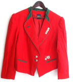 Damen Trachten Janker/Jacke rot Gr. 44 v. Your Sixth Sense