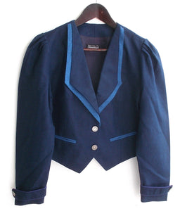 Damen Trachten Janker/Jacke blau Gr. 36 v. Altenerdinger