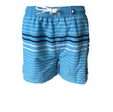 Herren Badeshort Navy Grau Türkis Gr. M