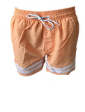 Bugatti Herren Badeshort Elio Grün Orange Grau Gr. M
