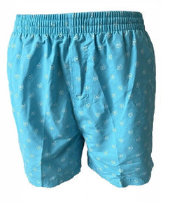 Bugatti Herren Badeshort Sandro Hellblau Grün Gr. M
