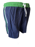 Herren Bugatti Badeshort Pierre Rot Blau Navy Coralle Gr. M