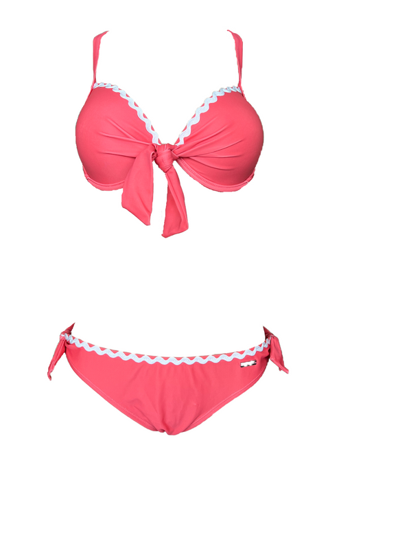 Bikini mit Bügel Orange Gr. 38