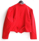 Damen Trachten Janker/Jacke rot Gr. 44 v. Alpen Trachten