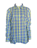 James & Nicholson Damen Karo-Bluse Langarm Baumwolle Gr. XS M L XL 2XL