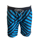 Herren Badeshort Freizeitshort Blau Gr. S,M,L,XL,2XL,3XL