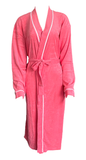 Damen Bademantel Frottee Apricot Koralle Türkis Gr. 36/38 40/42 44/46 48/50