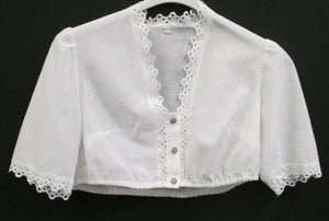 Damen Trachten Bluse weiß Gr.  40