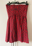 Damen Trachten Kleid ärmellos Rot Gr. 40 v. Hannah