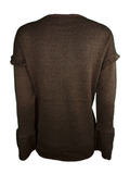 Capuccino Damen Pullover Strickpullover Braun Gr. 38
