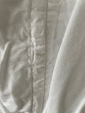 Damen Trachten Dirndlbluse Weiß Kurzarm Volant Gr. L