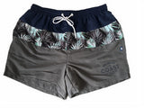 Herren Badeshort Tobias Grün Navy Gr. M