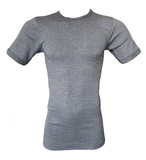 Kumpf Herren Shirt Kurzarm Baumwolle Feinripp Jeans-Optik Blau Schwarz Gr. M-6XL
