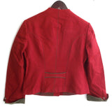 Damen Trachten Janker/Jacke rot Gr. 44 v. Alphorn