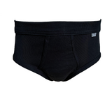 Kumpf Herren Slip Eingriff 2er Pack Schwarz Baumwolle Gr. S M L XL 2XL 3XL 4XL