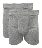 Kumpf Herren Pants m. Eingriff 2er Pack Weiß Grau Gr. S M L XL 2XL