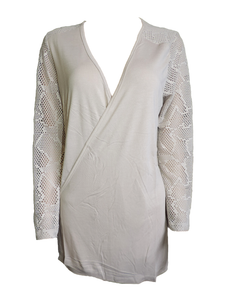 Capuccino Damen Jacke Beige Gr. 36 38 40 42 44 46 48