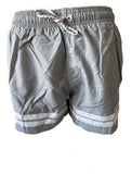 Bugatti Herren Badeshort Elio Grün Orange Grau Gr. M