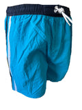 Herren Bugatti Badeshort Pierre Rot Blau Navy Coralle Gr. M