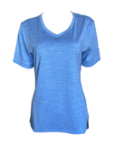 JOY Damen T-Shirt ZAMIRA Sportshirt Kurzarm Blau Grün Gr. 40 42 44 46