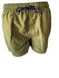 Herren Badeshort  Orange und Olive Gr. M