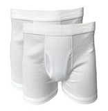 Kumpf Herren Pants m. Eingriff 2er Pack Weiß Grau Gr. S M L XL 2XL
