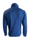 Herren Arbeitsfleecejacke/Strickfleecejacke Blau Gr. M, L, XL, 2XL