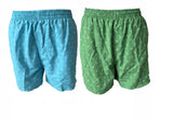 Bugatti Herren Badeshort Sandro Hellblau Grün Gr. M