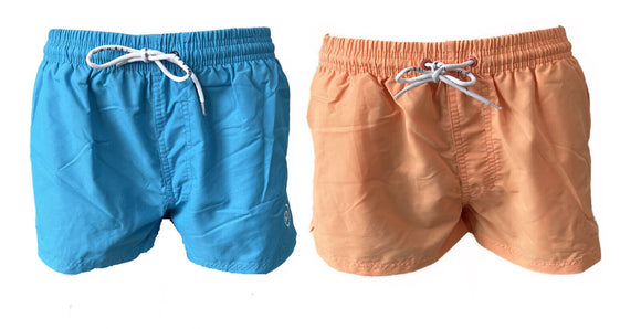Bugatti Herren Badeshort Gr. M Blau und Orange