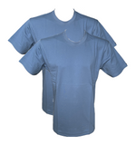Kumpf Herren Shirt 1/2 Arm 2er Pack Rot Grau Blau Baumwolle Gr. S M L XL 2XL