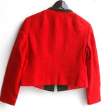 Damen Trachten Janker/Jacke rot ca. Gr. 36 v. Alpen Moden