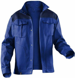 Kübler Arbeitsjacke IDENTIQ Kornblumenblau 100% Baumwolle