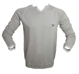 Herren Pullover Langarm Beige Baumwolle Gr. 48 50 52 54 56