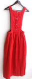 Damen Trachten Kleid ärmellos rot ca. Gr. 36 v. Salzburger Dirndl